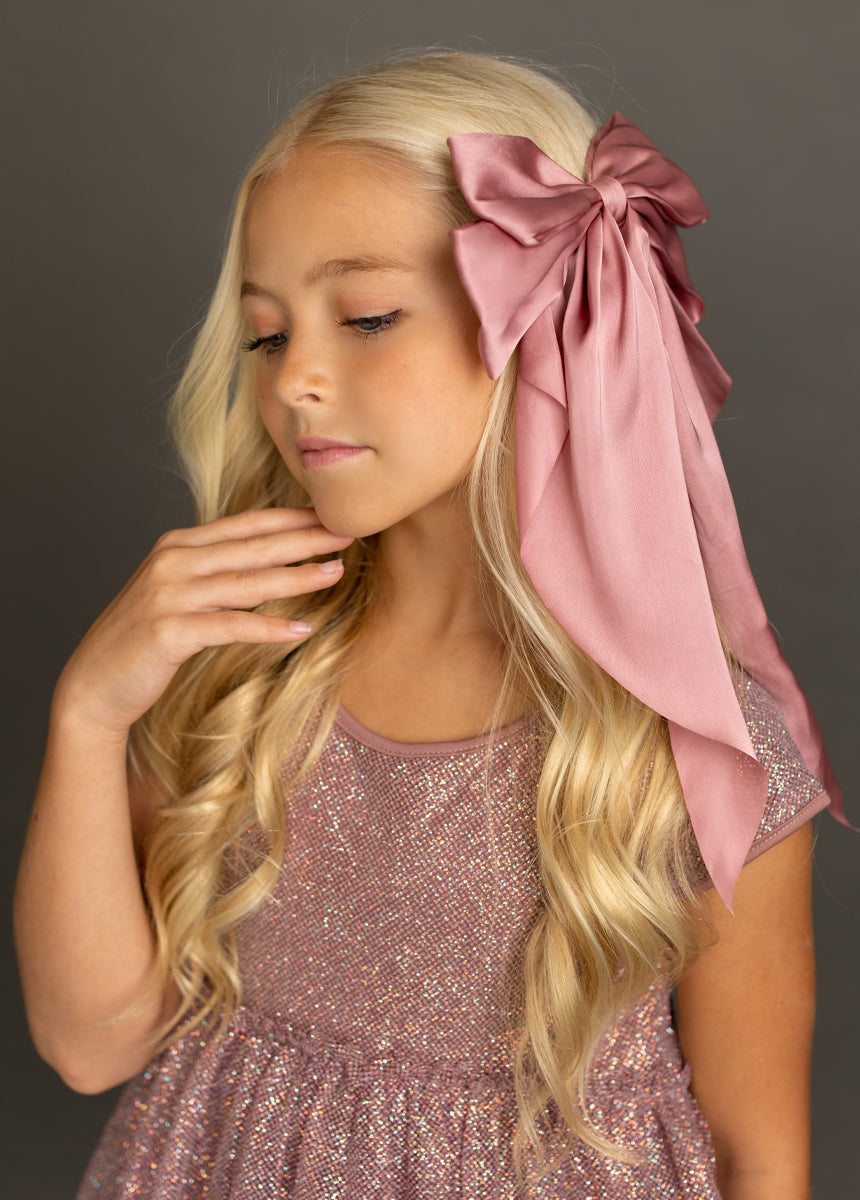 Harli Bow in Mauve-My Prom Time