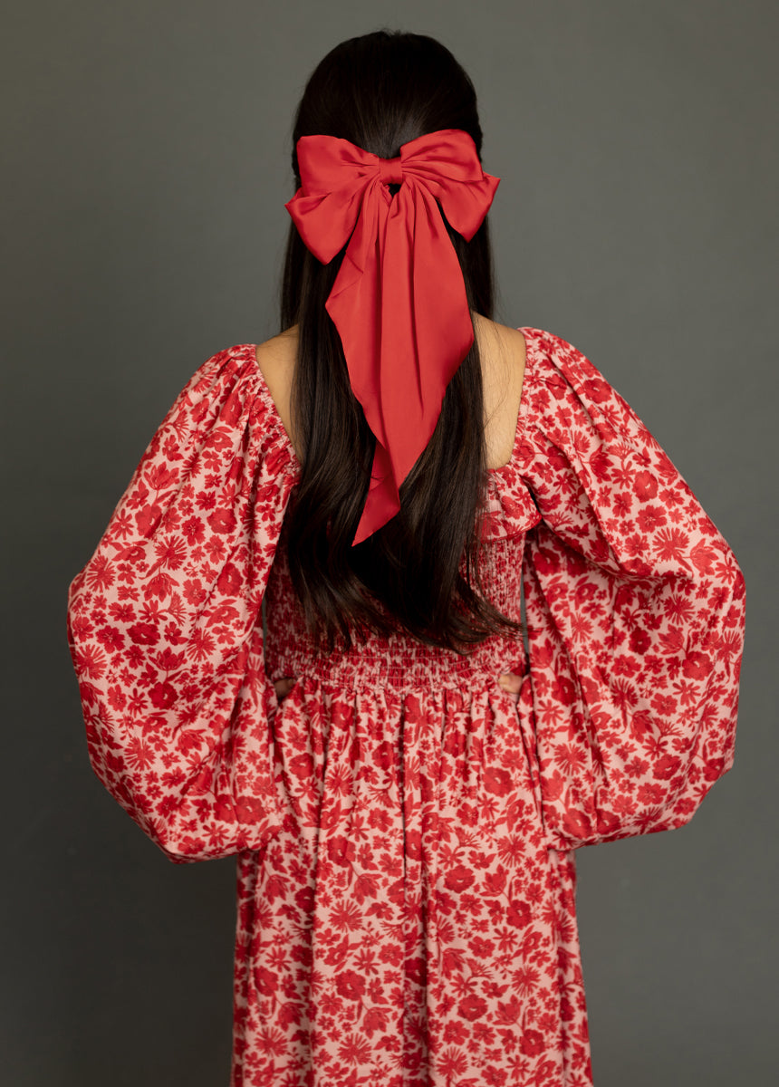 Harli Bow in Red-My Prom Time