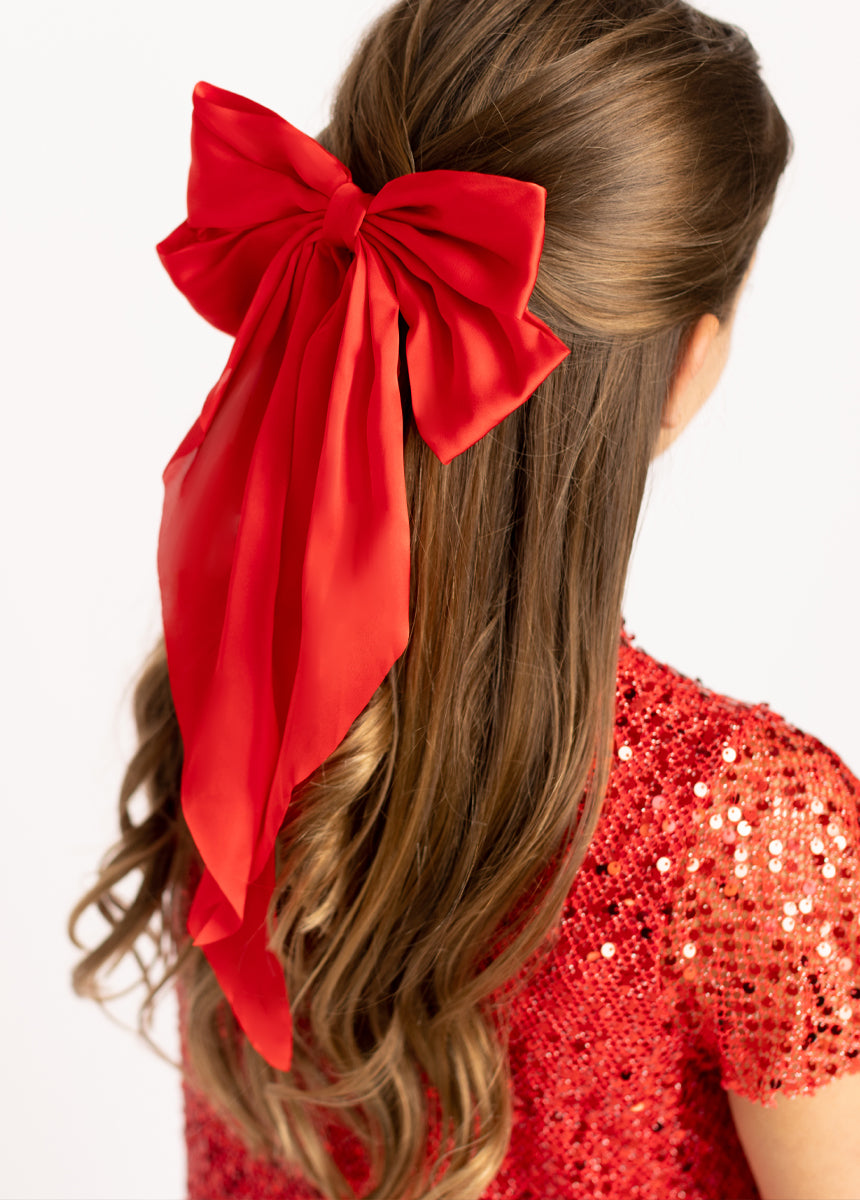 Harli Bow in Red-My Prom Time
