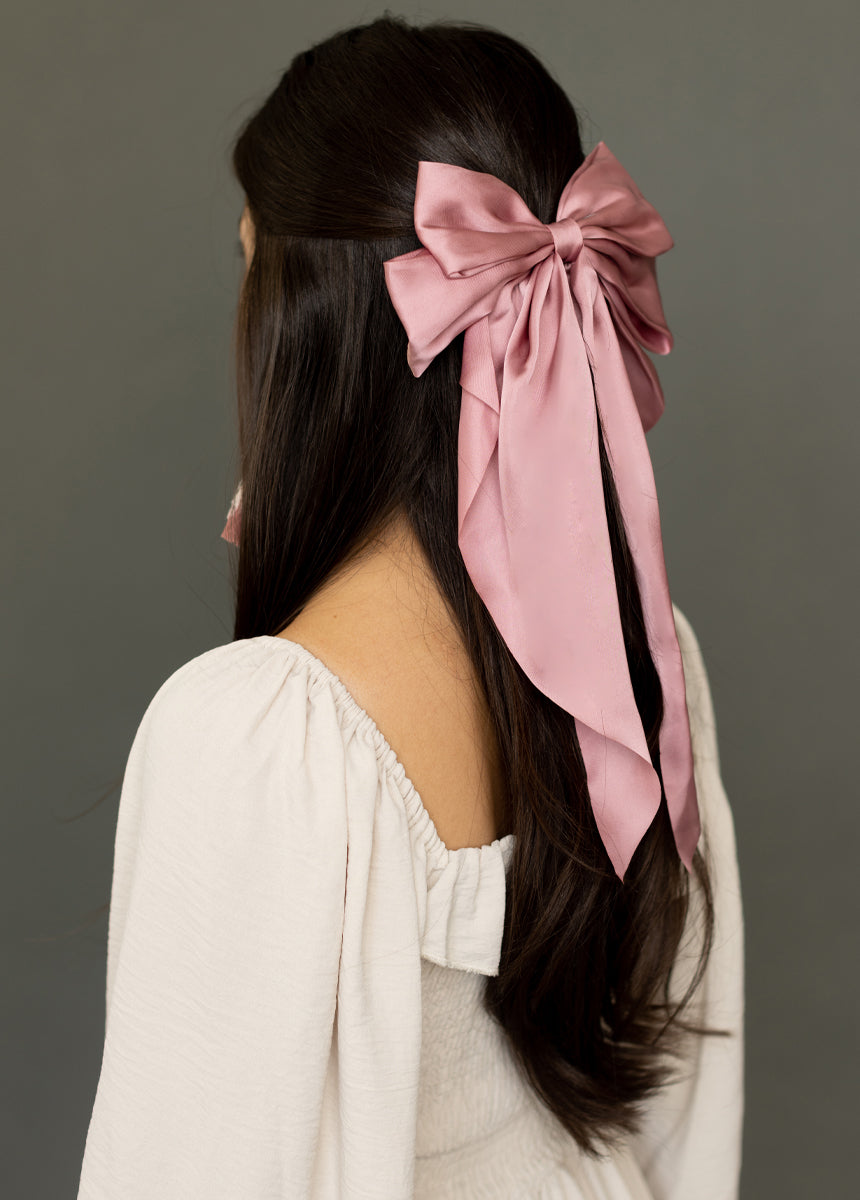 Harli Bow in Mauve-My Prom Time