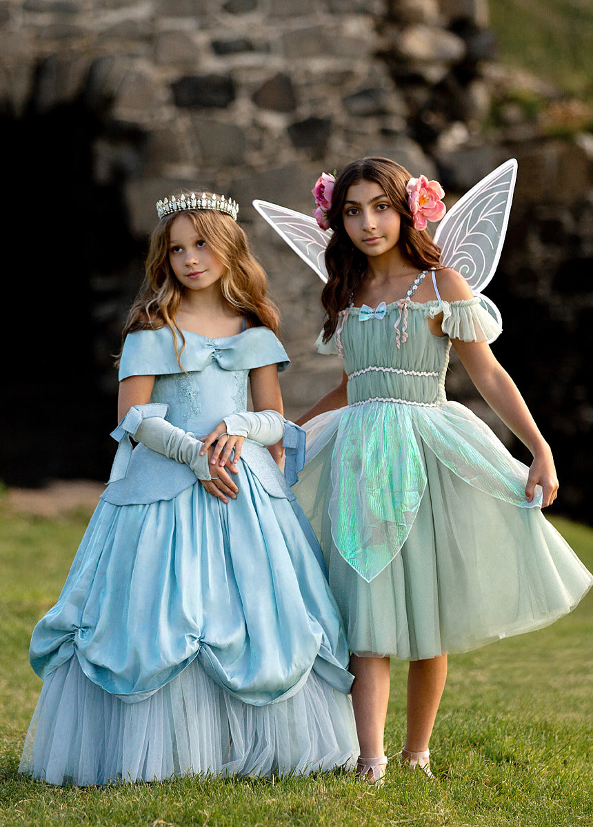 Princess Costume Set in Dusty Blue-My Prom Time