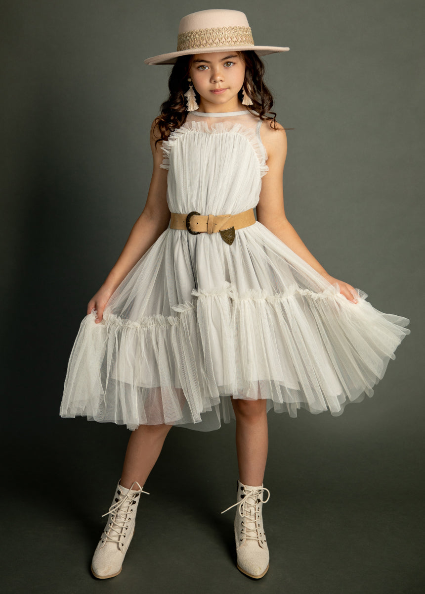 Eliza Boot in Ivory-My Prom Time