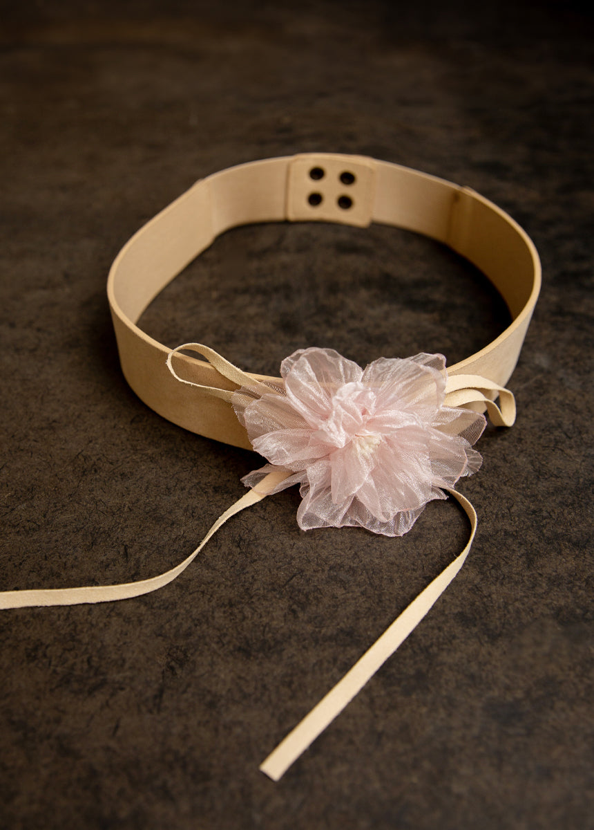 Calliana Belt in Shell/Tan-My Prom Time