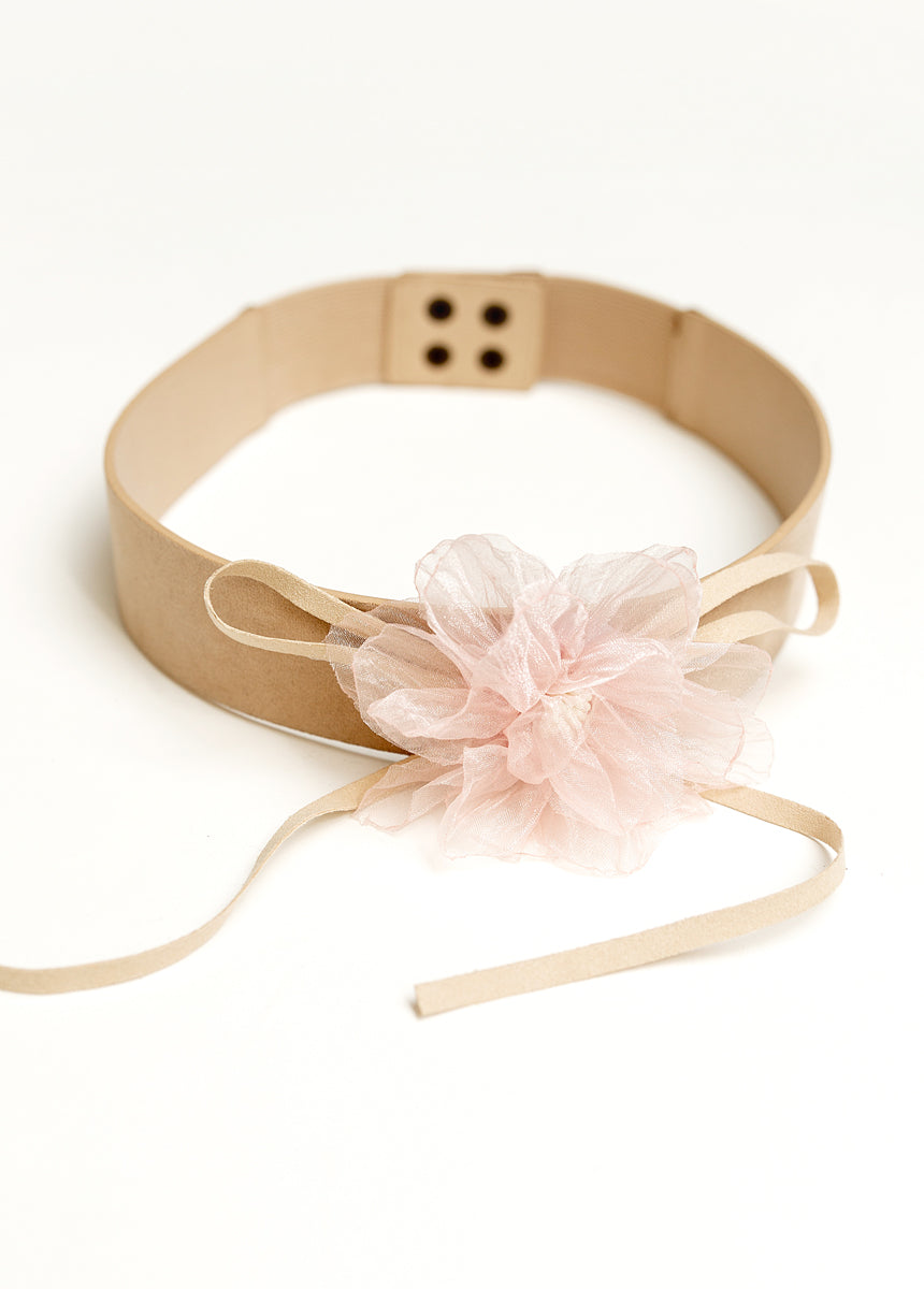 Calliana Belt in Shell/Tan-My Prom Time