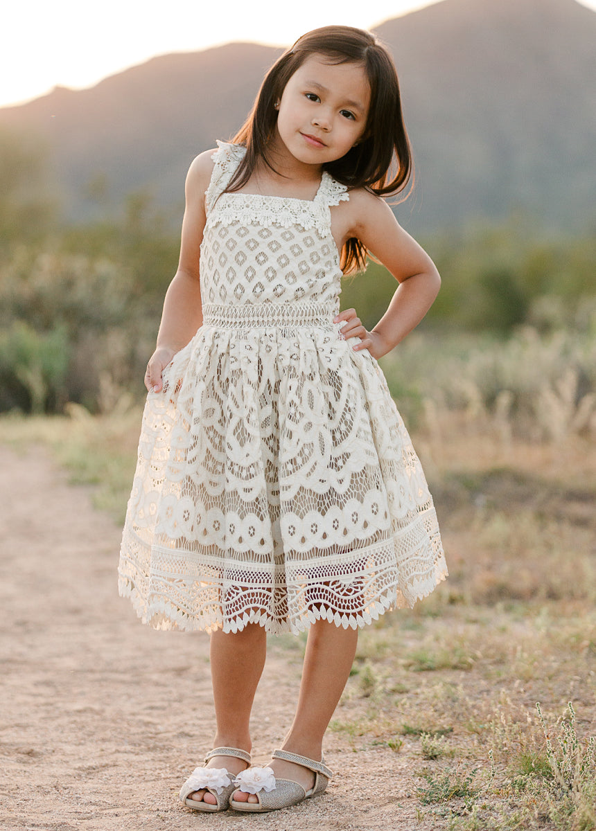 Mercedes Peep Toe Flats in Gold-My Prom Time