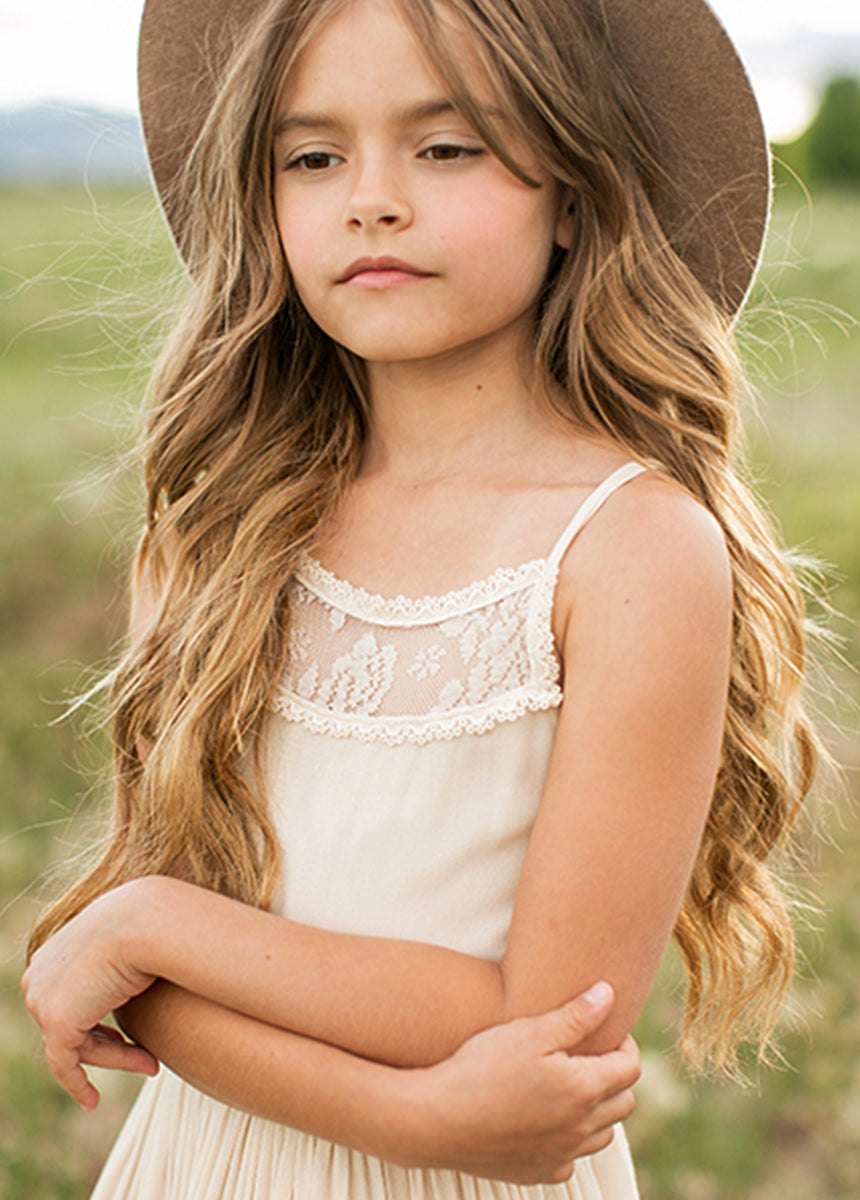 Catrin Dress in Ecru-My Prom Time