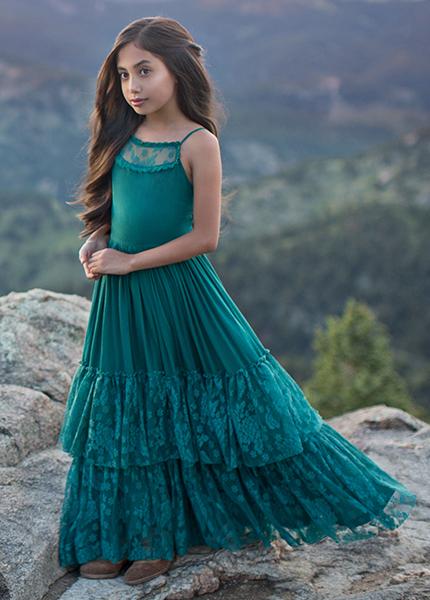 Catrin Dress in Teal-My Prom Time