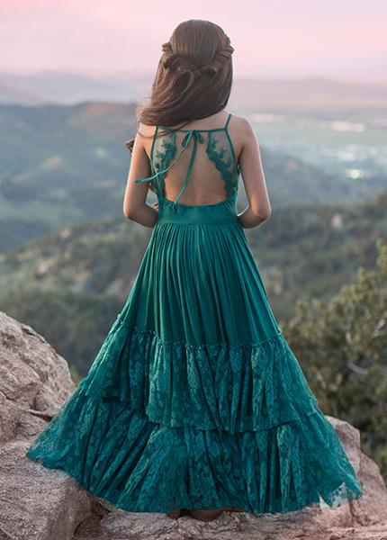 Catrin Dress in Teal-My Prom Time