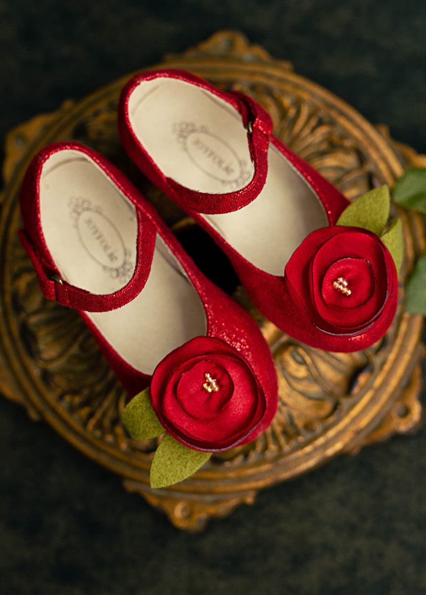 Charlotte Flat in Crimson-My Prom Time