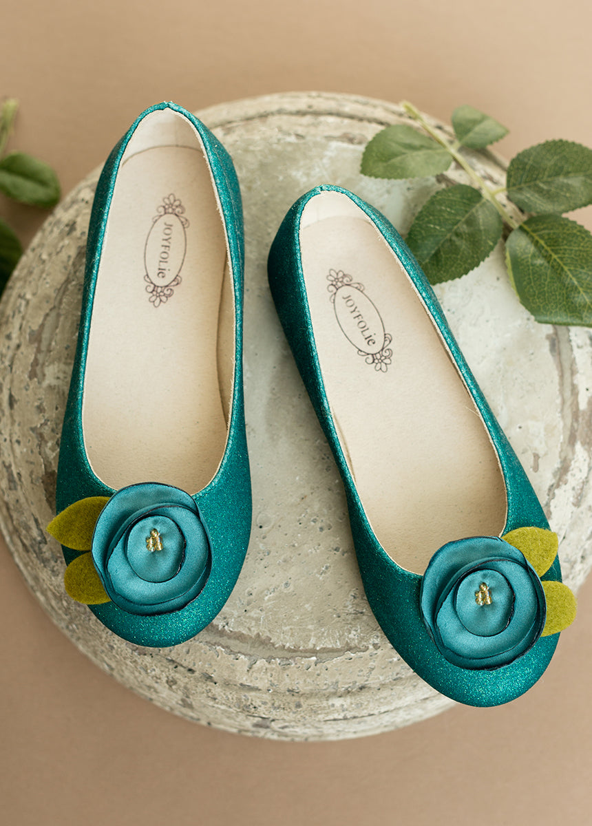 Charlotte Flat in Teal-My Prom Time