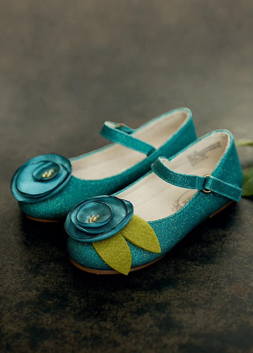 Charlotte Flat in Teal-My Prom Time
