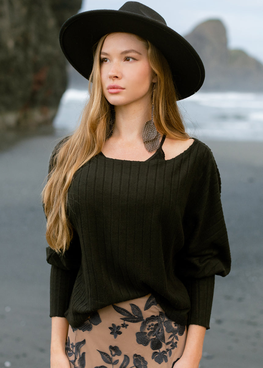 Ciara Top in Black-My Prom Time