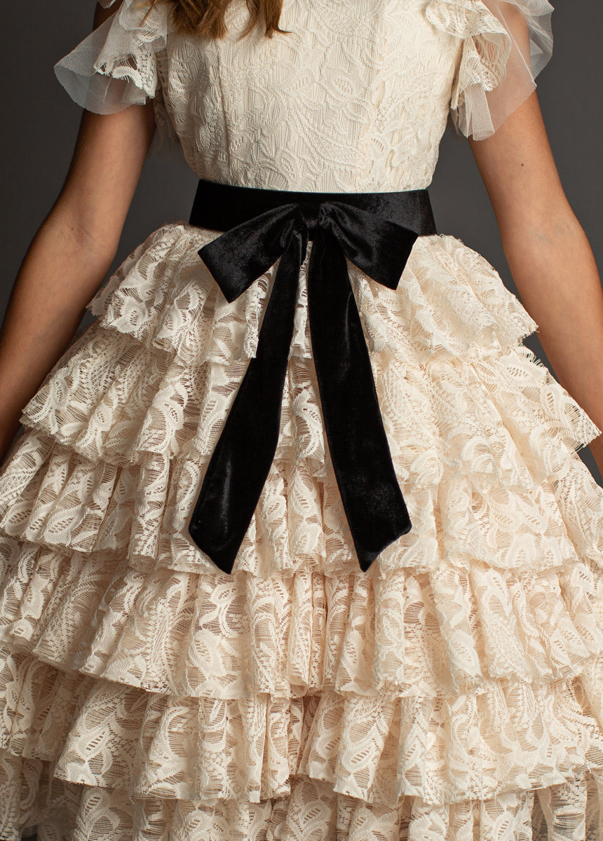 Clea Belt in Black-My Prom Time