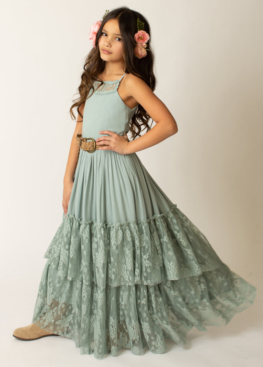 Catrin Dress in Seaglass-My Prom Time