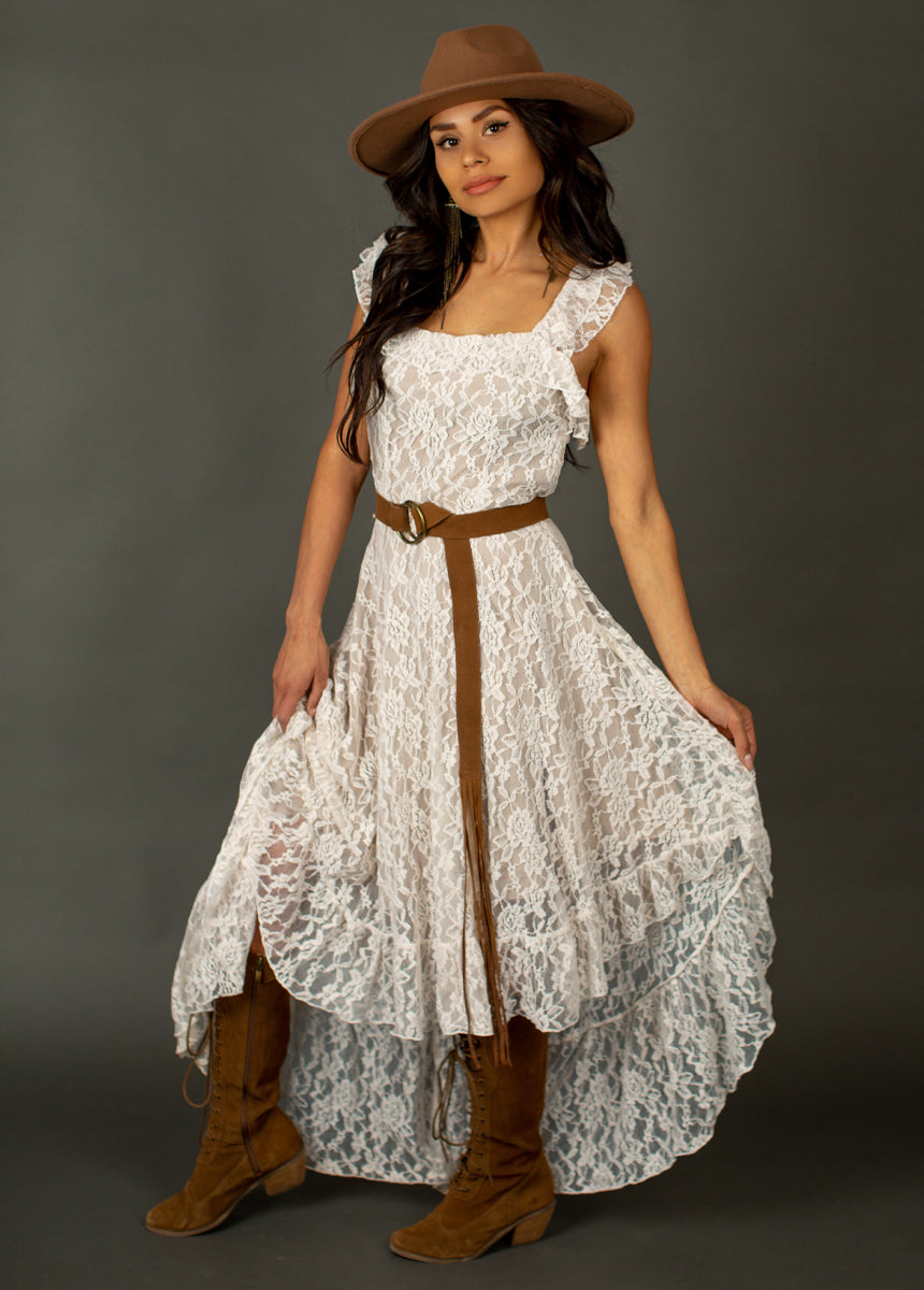 Kailey Leather Belt in Nutmeg-My Prom Time