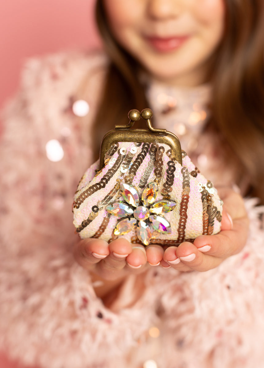 Deavaney Coin Purse in Pink Glam-My Prom Time