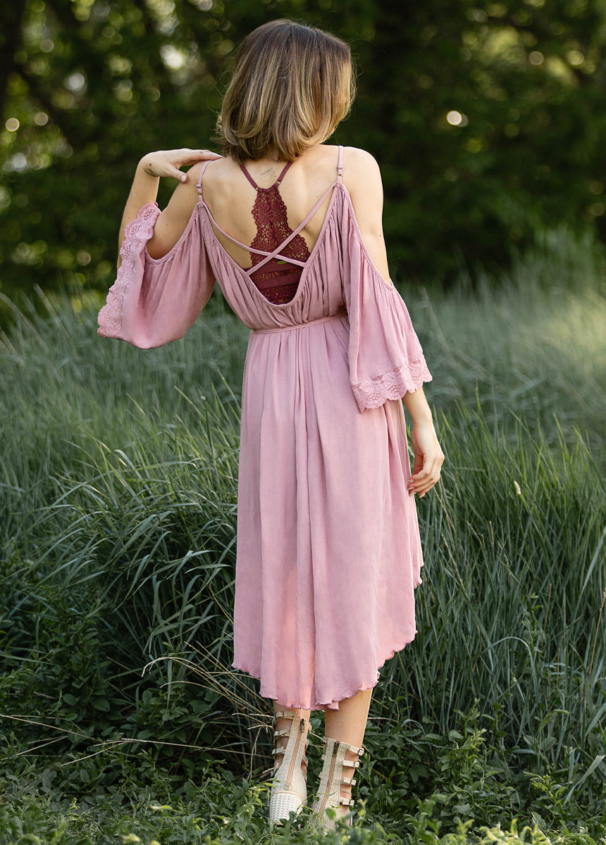 Amaya Bralette in Oxblood-My Prom Time