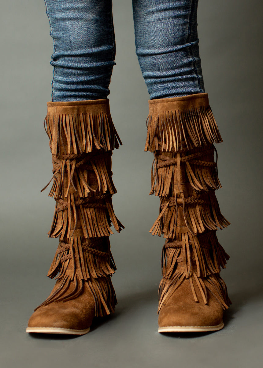 Riley Boot in Nutmeg-My Prom Time