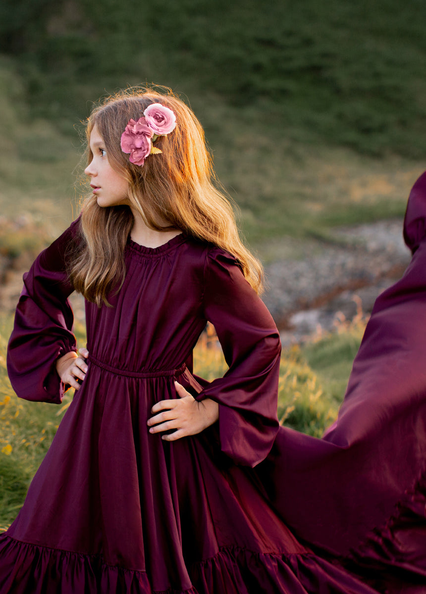 Leana Impact Dress in Plum-My Prom Time