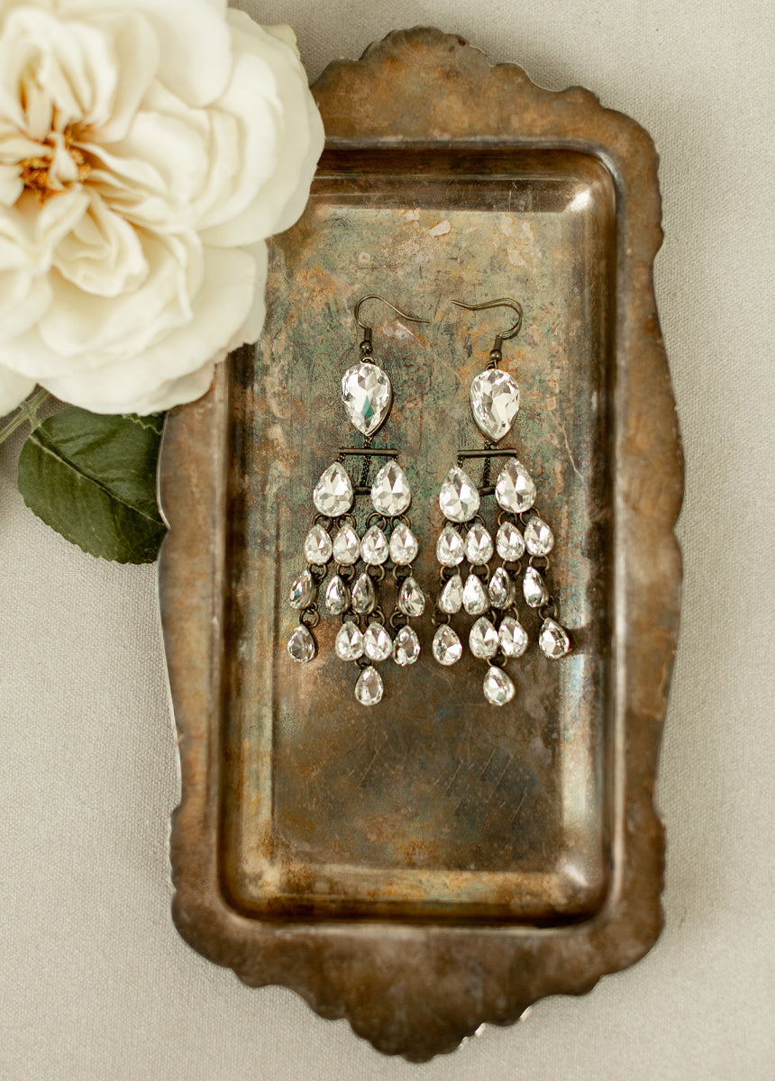 Melina Earring in Brass-My Prom Time