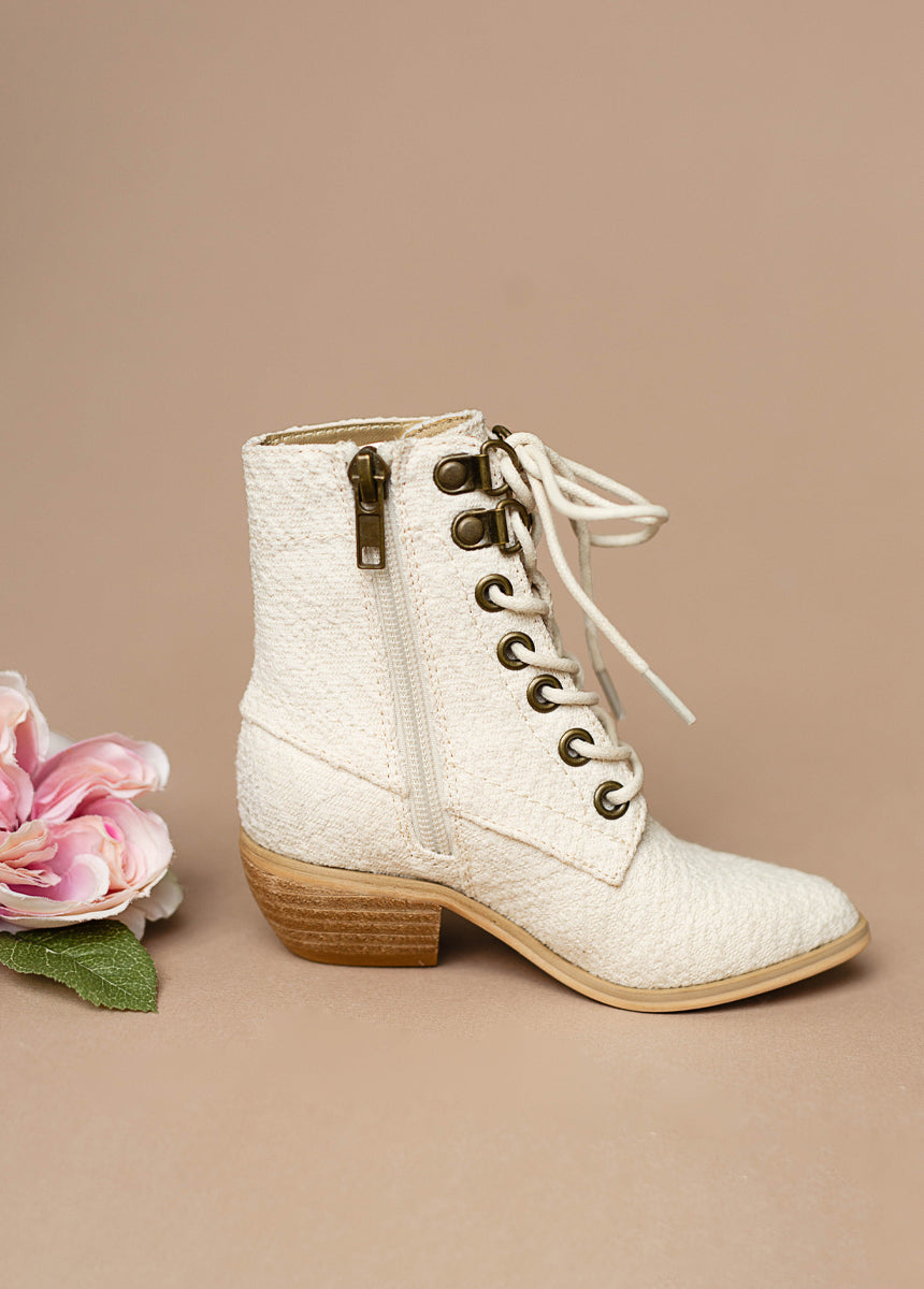 Eliza Boot in Ivory-My Prom Time