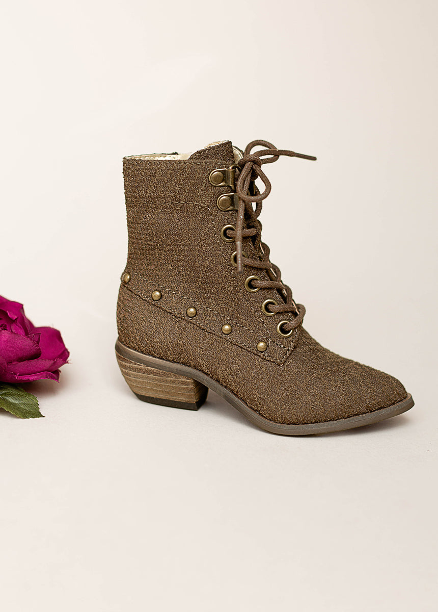 Eliza Boot in Brown-My Prom Time