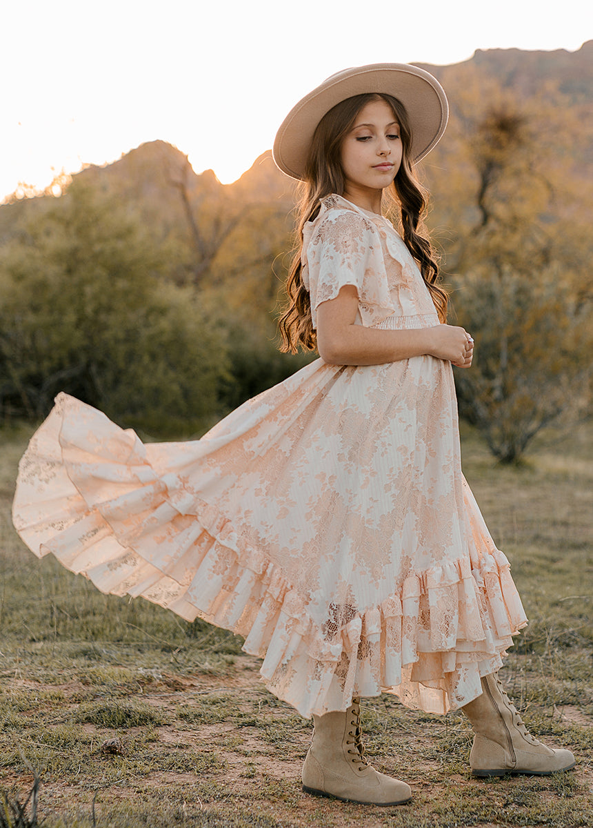 Hallie Hat in Shell-My Prom Time