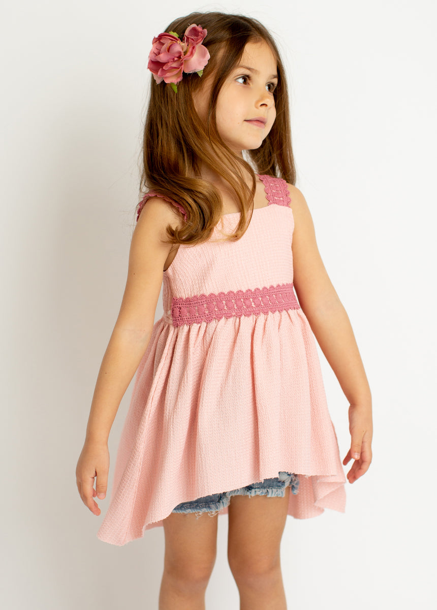 Elmina Top in Blush-My Prom Time