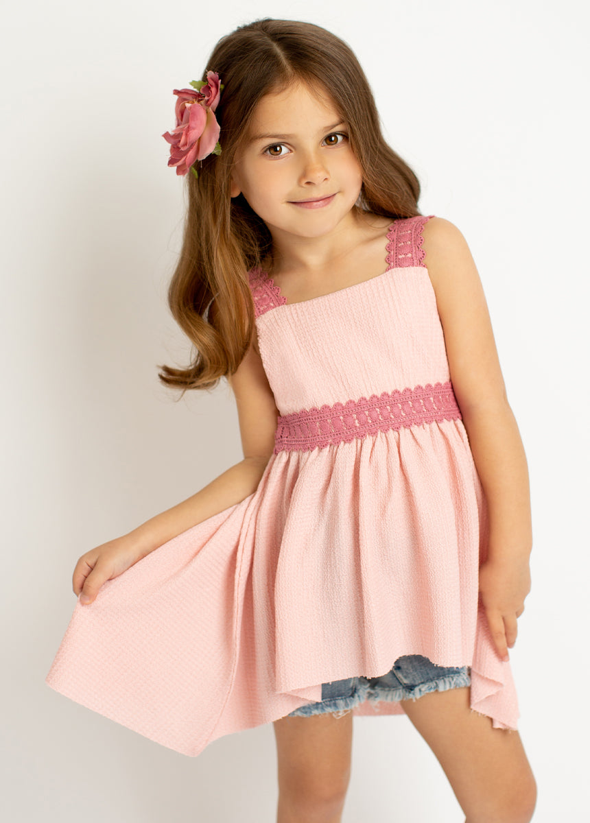 Elmina Top in Blush-My Prom Time