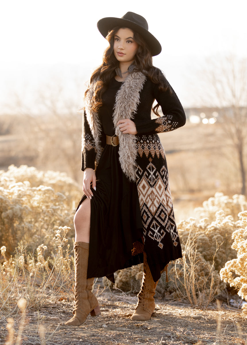 Etta Duster in Black-My Prom Time