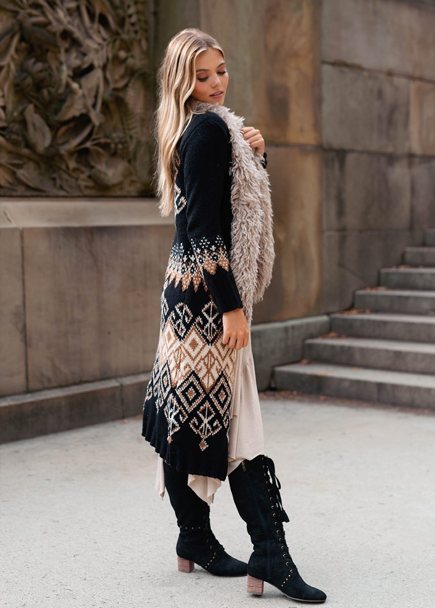 Etta Duster in Black-My Prom Time