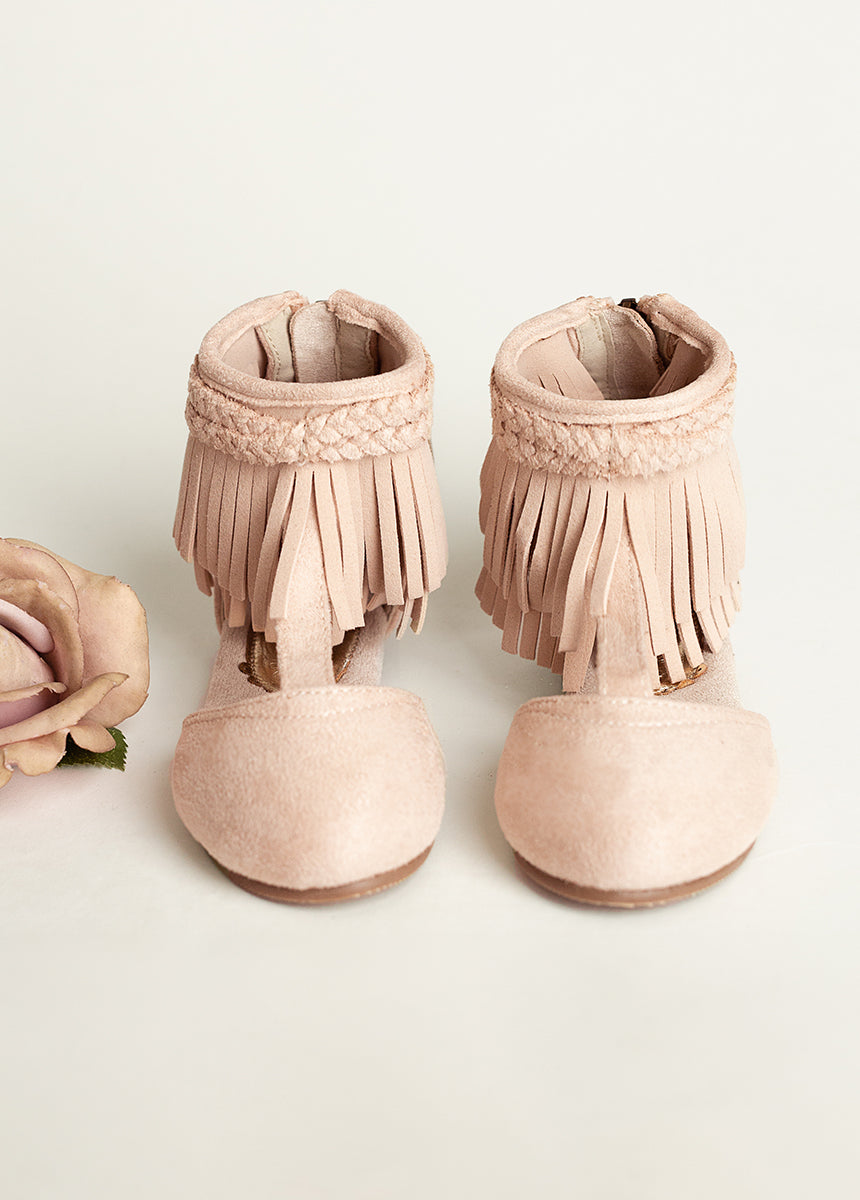 Fennah Flat in Rose Tan-My Prom Time