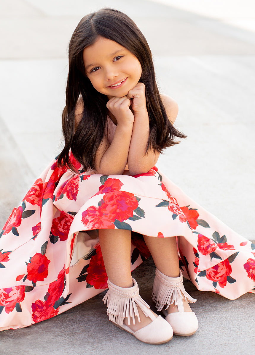 Fennah Flat in Rose Tan-My Prom Time