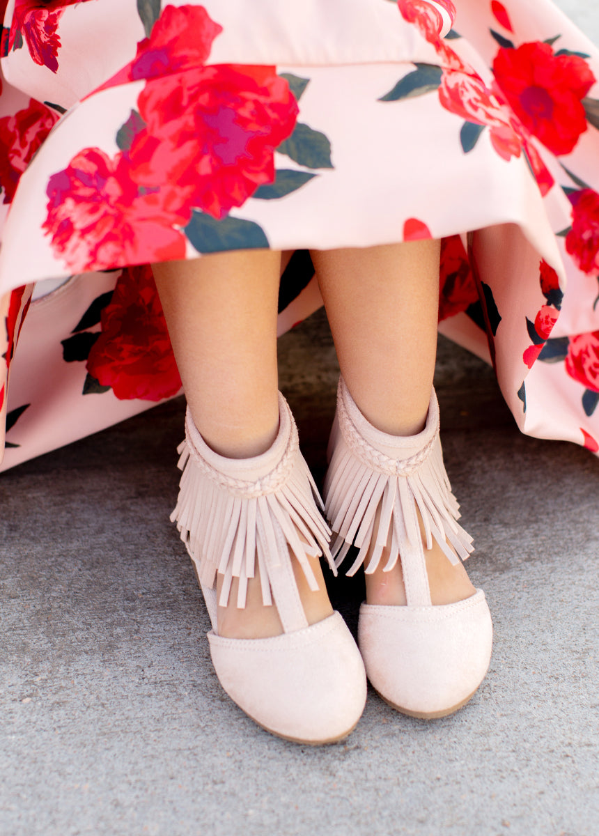 Fennah Flat in Rose Tan-My Prom Time