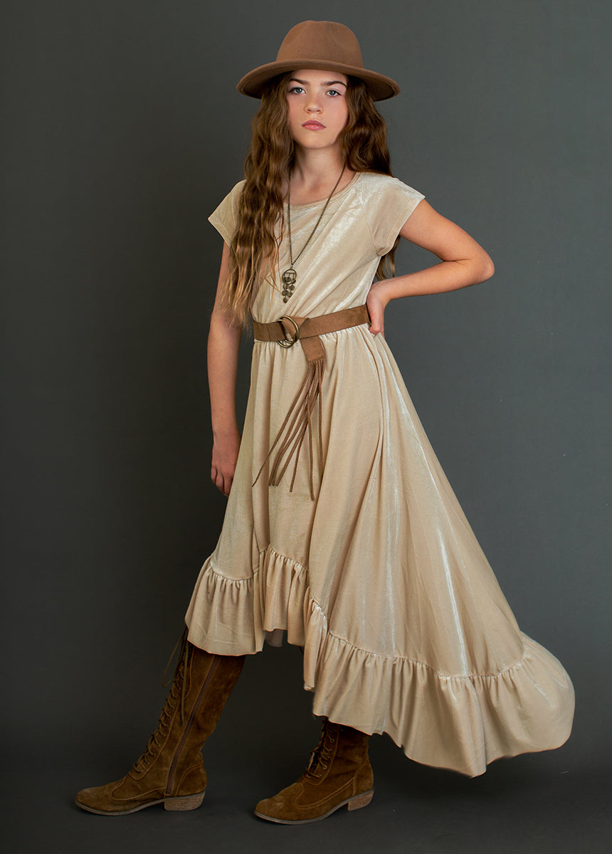 Aleena Dress in Ivory-My Prom Time