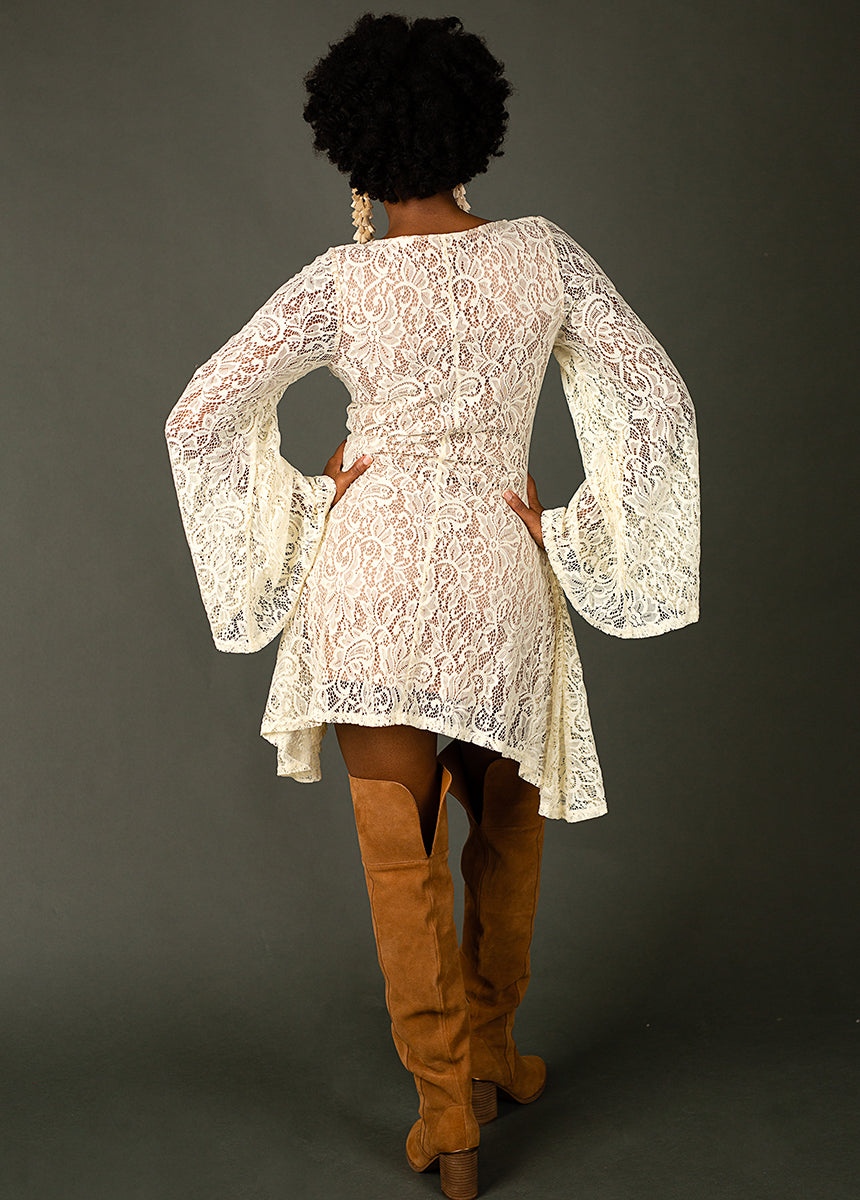 Gali Dress in Cream-My Prom Time