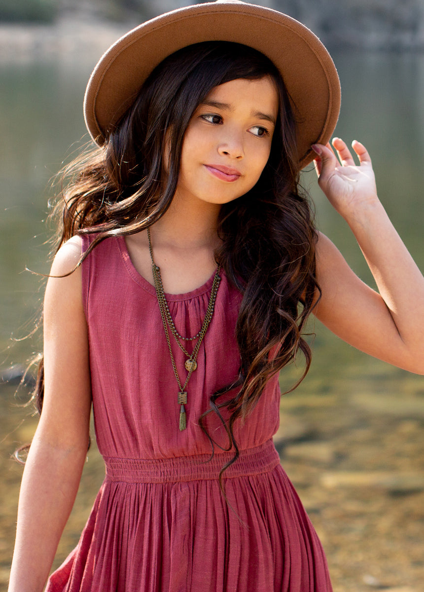 Gemma Dress in Mesa Rose-My Prom Time