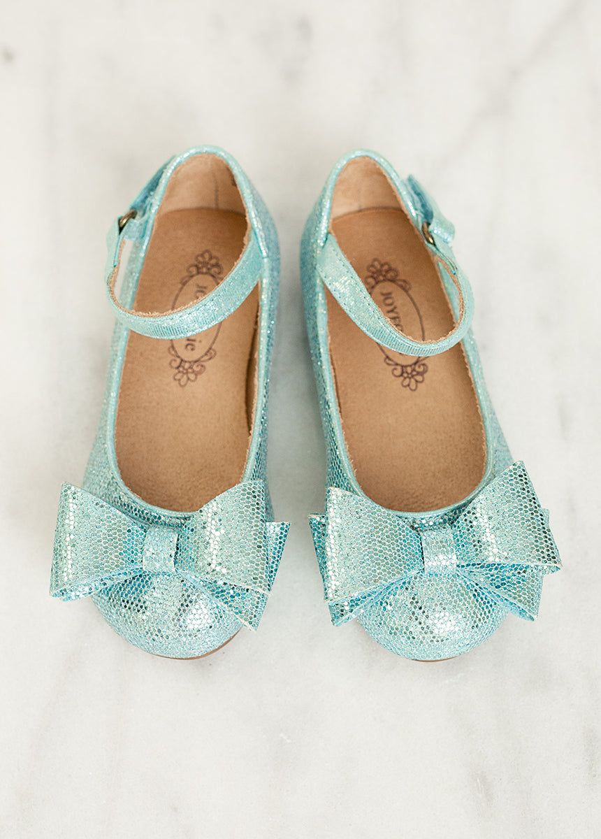 Miriam Flat in Aqua-My Prom Time