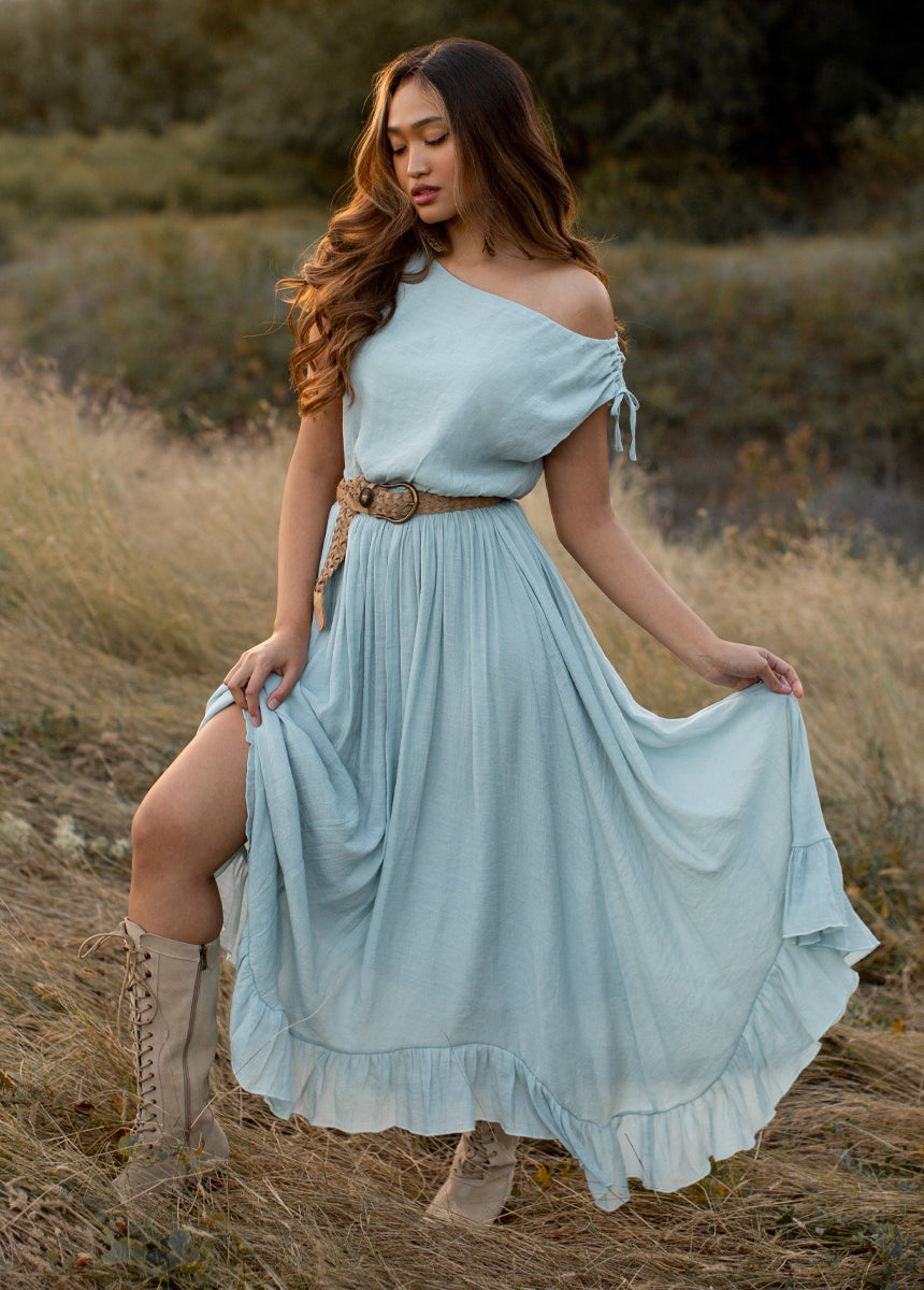 Gia Dress in Sky Blue-My Prom Time