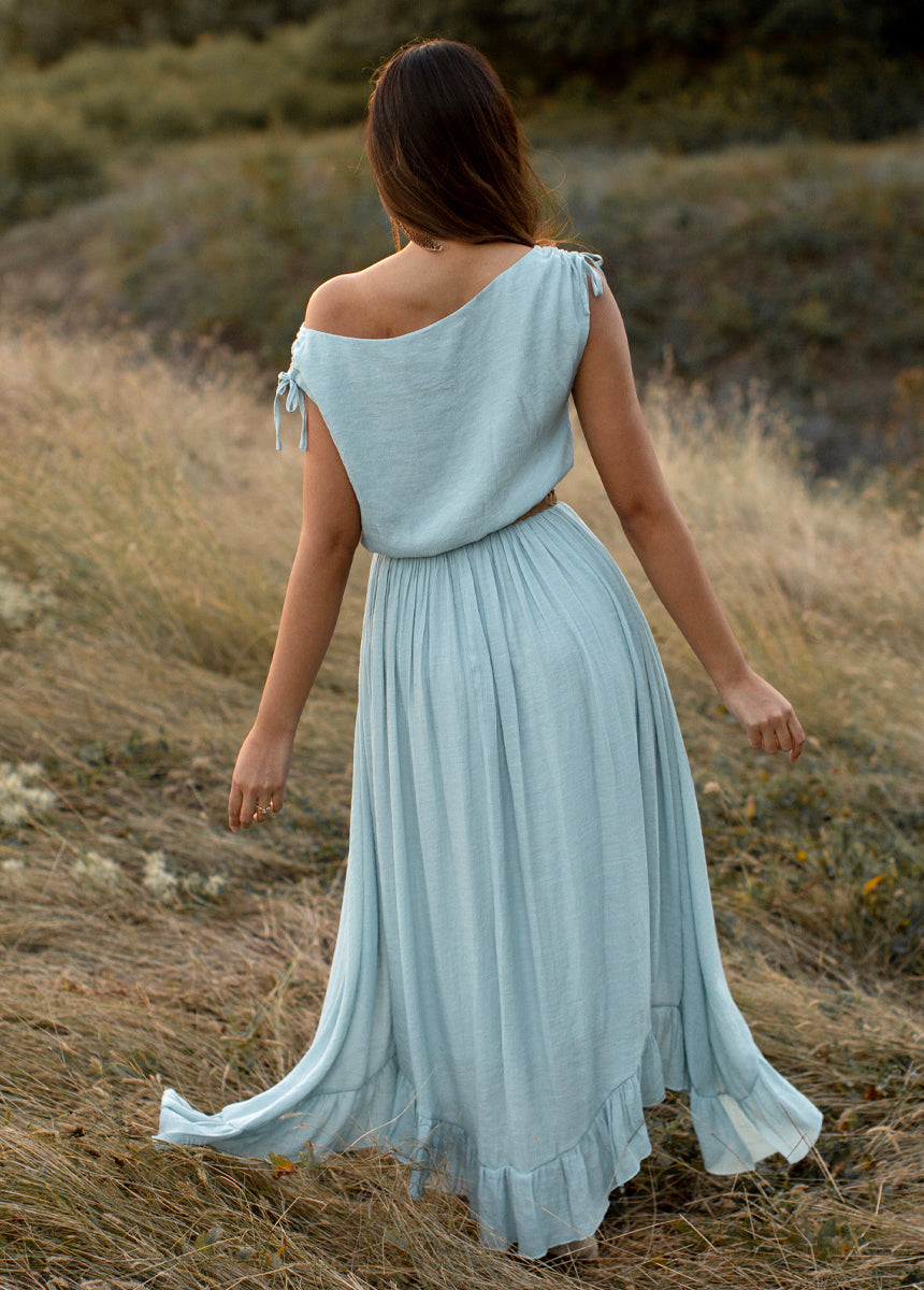 Gia Dress in Sky Blue-My Prom Time