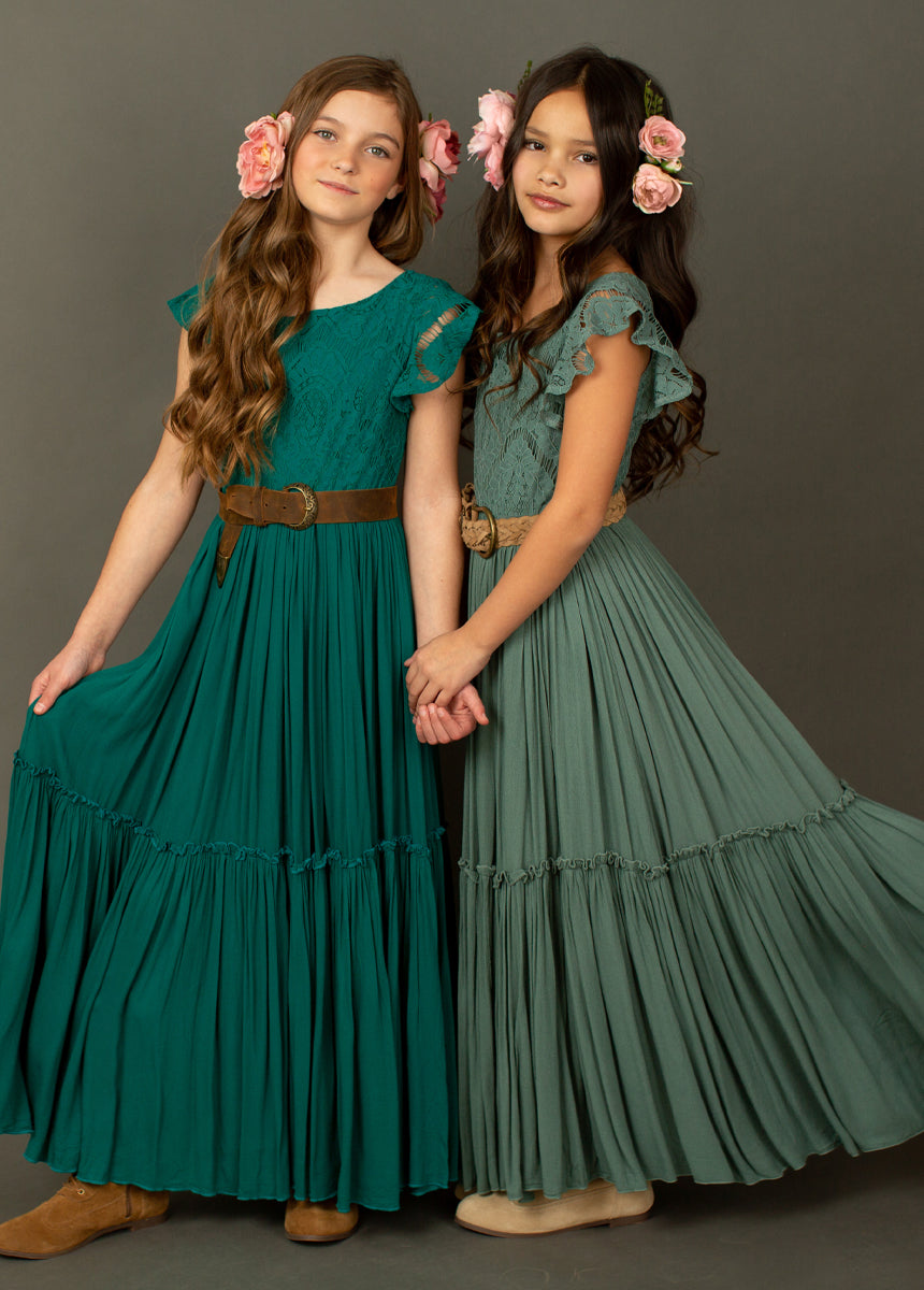 Macy Dress in Teal-My Prom Time