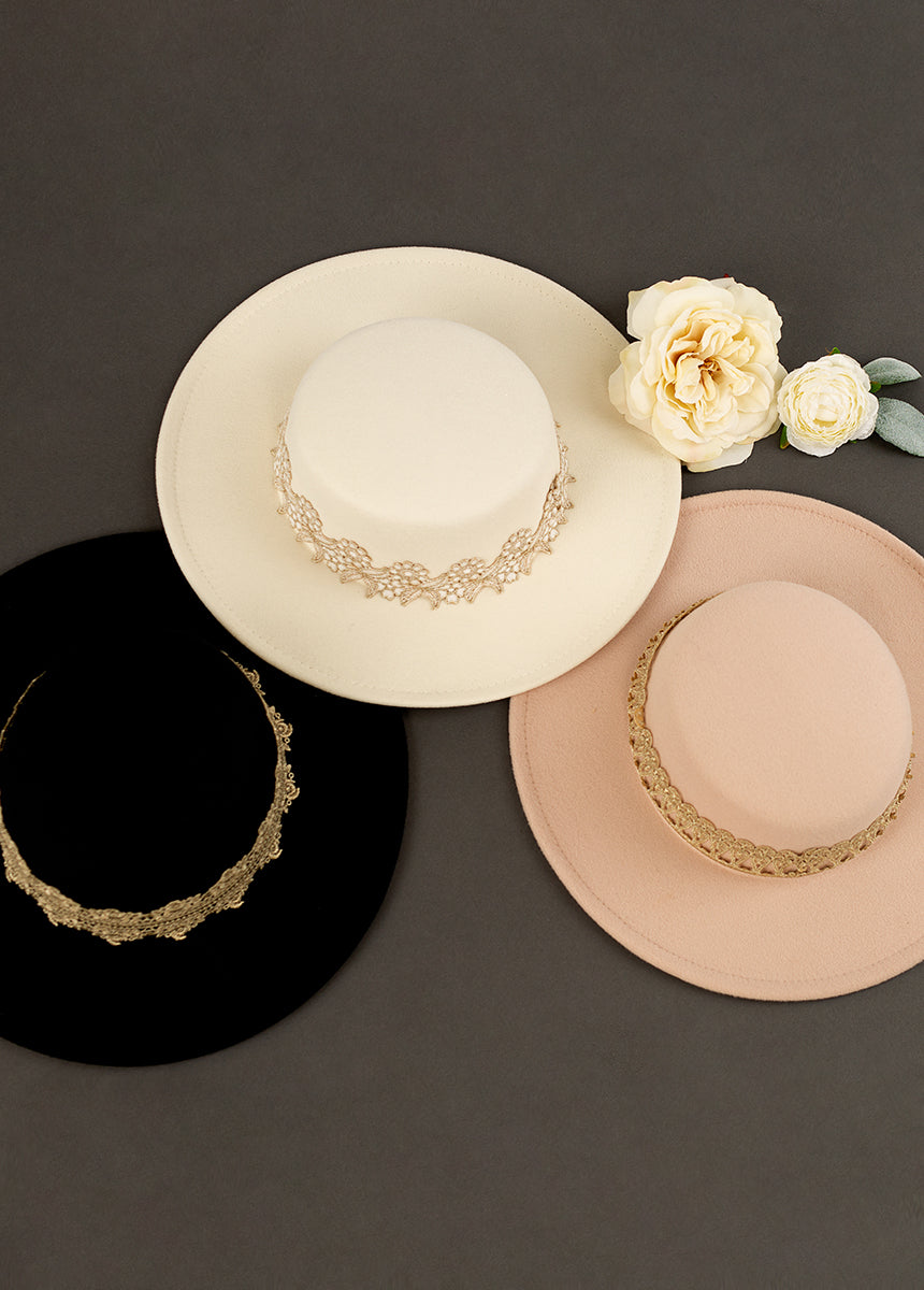 Hallie Hat in Shell-My Prom Time