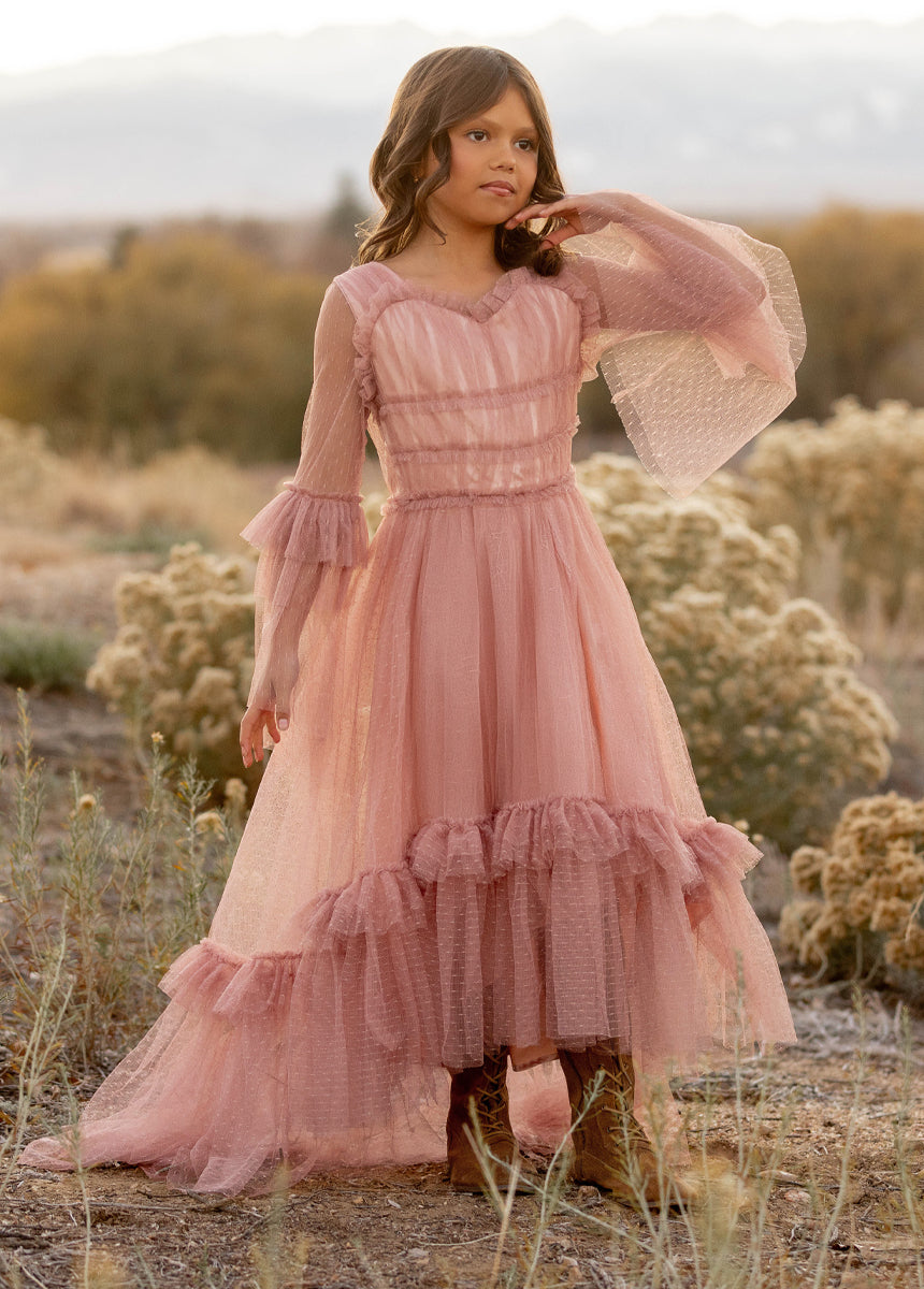 Halsey Impact Dress in Desert Shell-My Prom Time