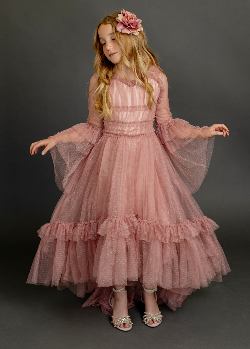 Halsey Impact Dress in Desert Shell-My Prom Time