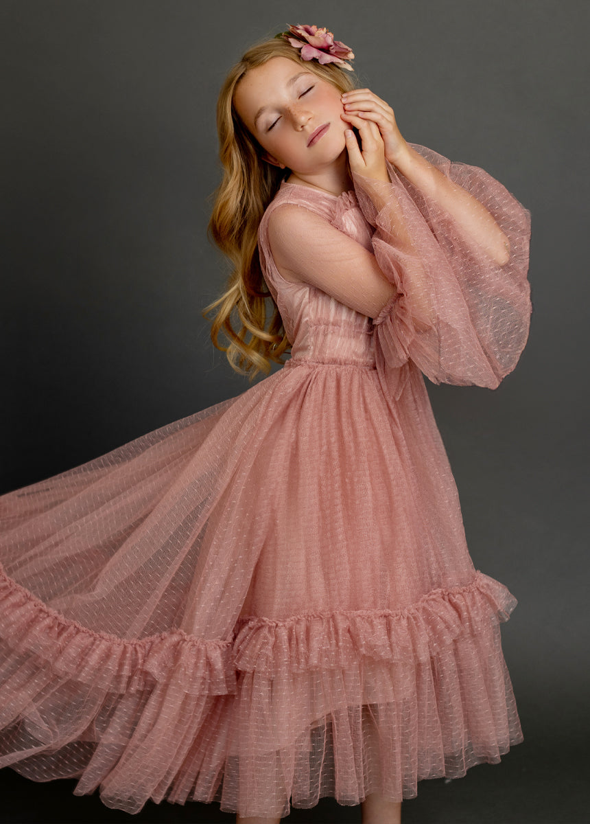 Halsey Impact Dress in Desert Shell-My Prom Time