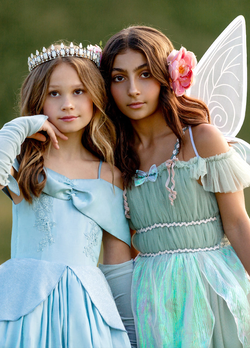 Princess Costume Set in Dusty Blue-My Prom Time