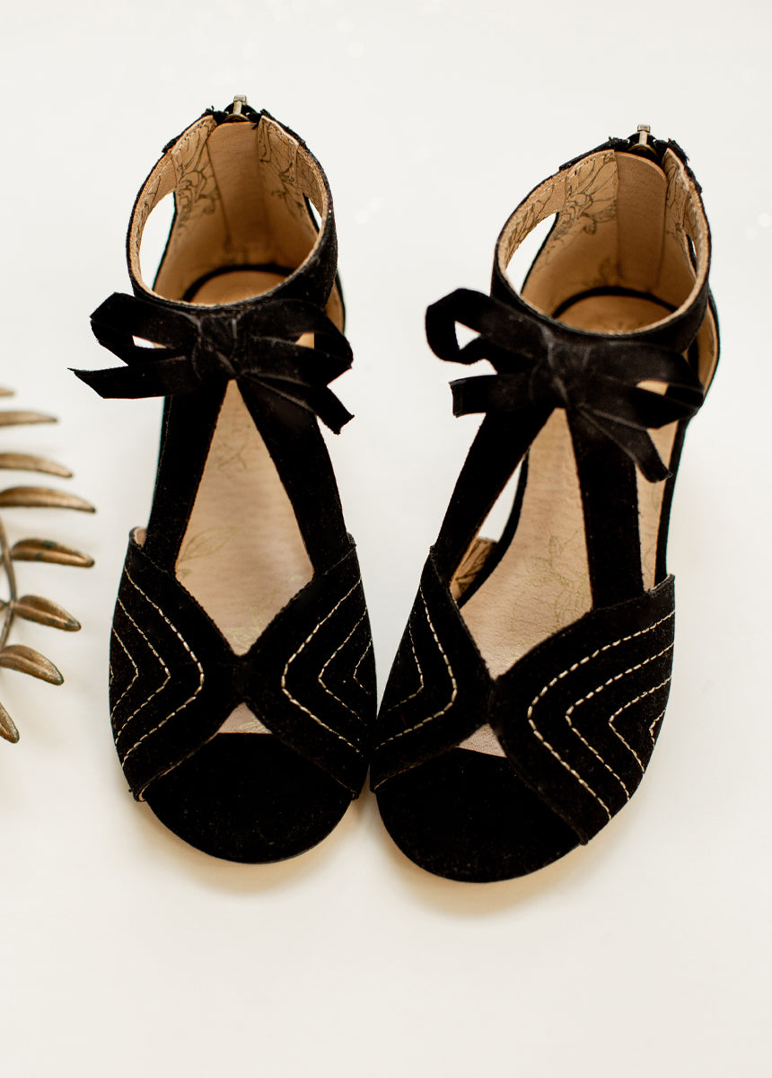 Orelia Bow Heel in Black-My Prom Time