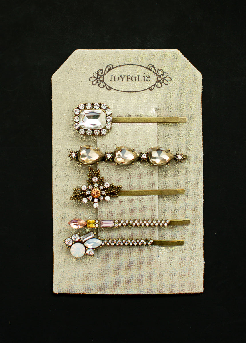 Jaylen Barrette Set in Antique Brass Multi-My Prom Time