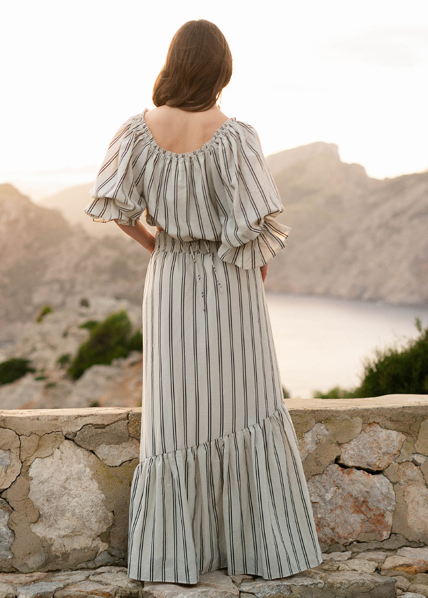 Kara Set in Cream-My Prom Time