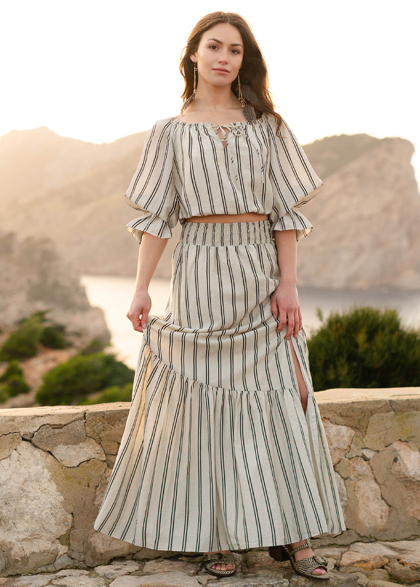 Kara Set in Cream-My Prom Time